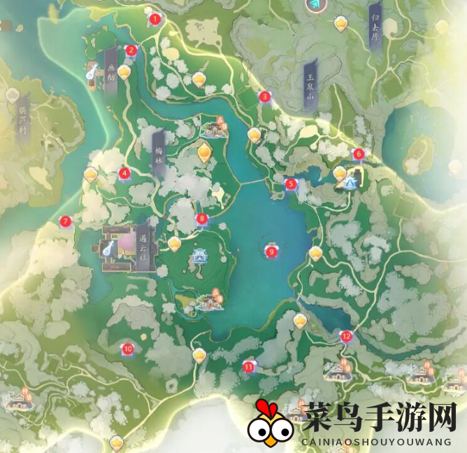 《射雕》梅坞神龛位置攻略