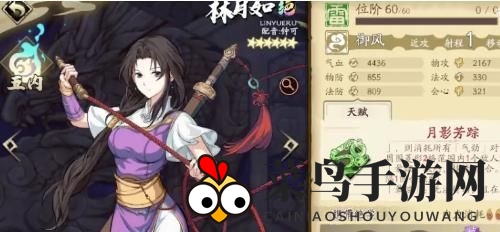 《天地劫：幽城再临》林月如五内加点攻略