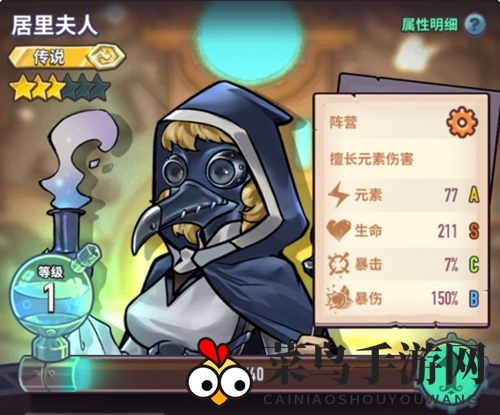 《巨像骑士团》居里夫人介绍