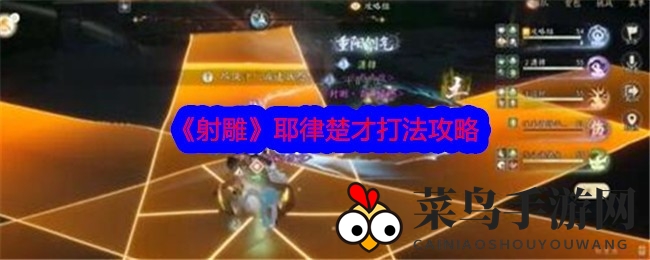 《射雕手游》耶律楚才Boss战攻略：独家战术秘籍，轻松挑战江湖传说