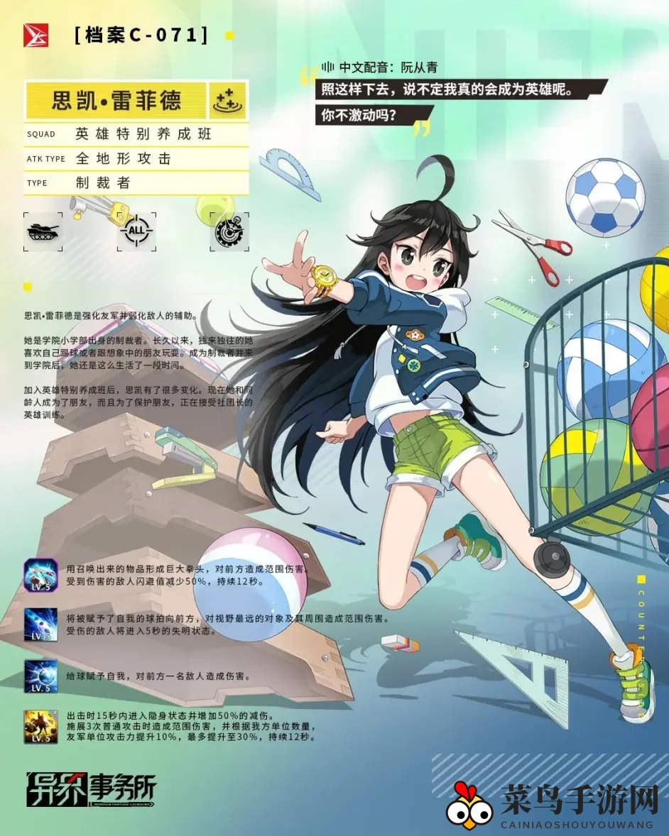 《异界事务所》思凯雷菲德强度分析