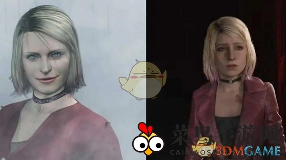 《寂静岭2重制版》角色建模设计图深度解读