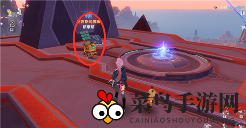 《幻塔》原能塔与萨摩耶对话