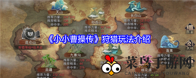 《小小曹操传》猎物狩猎：食材升级，武将实力飞跃