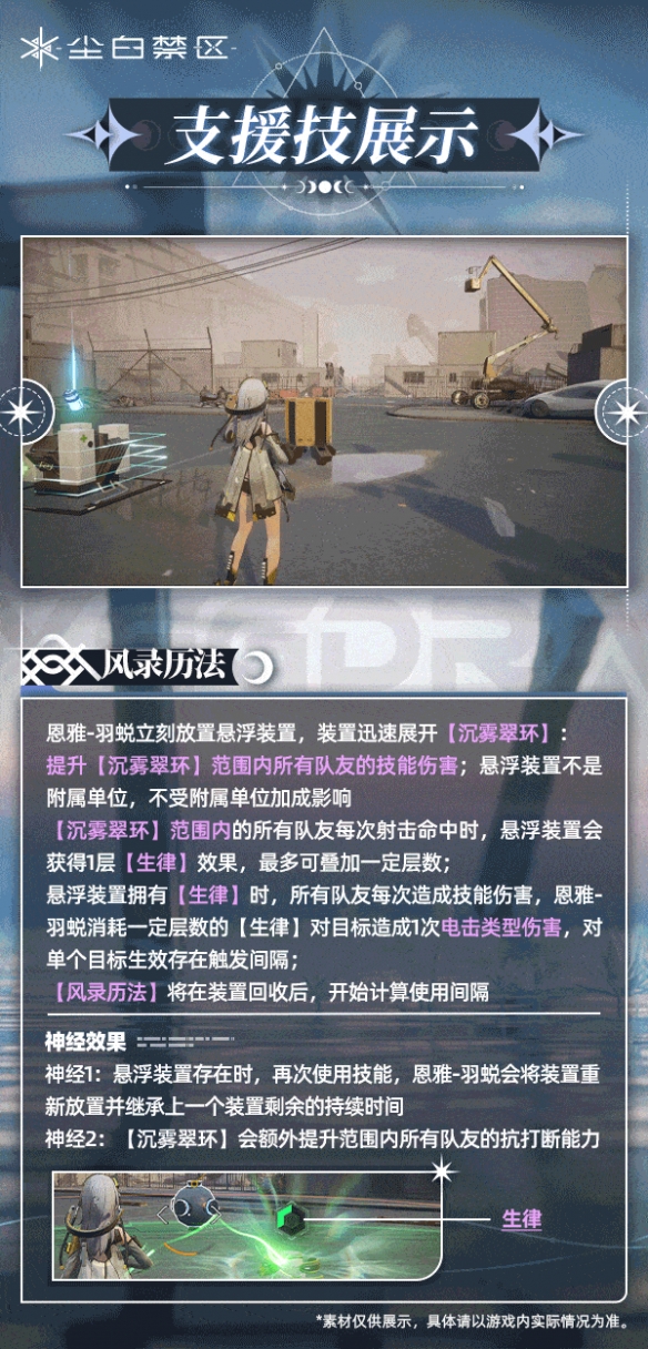 《尘白禁区》恩雅·羽蜕角色介绍