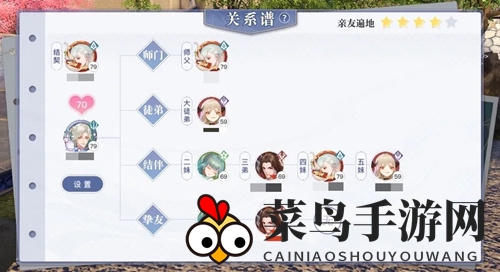 《天谕手游》关系谱功能介绍