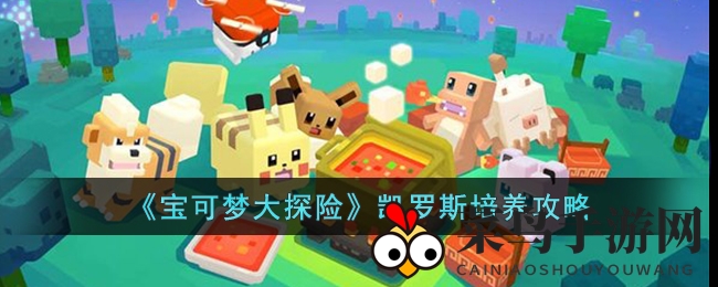 《宝可梦大探险》凯罗斯养成攻略：格斗技巧精通，岛上游戏新亮点