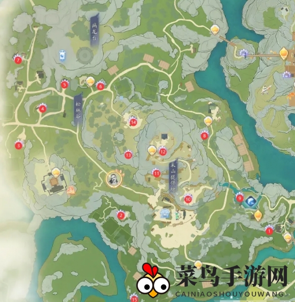 《射雕》黑松林五律铃解谜攻略