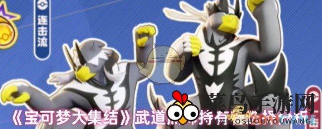 《宝可梦大集结》武道熊师持物秘籍：揭秘提升战力的五大神物