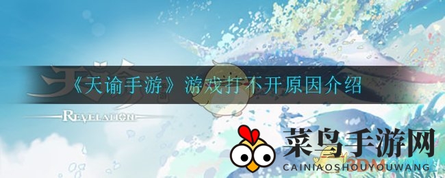 《天谕手游》游戏无法启动原因解析