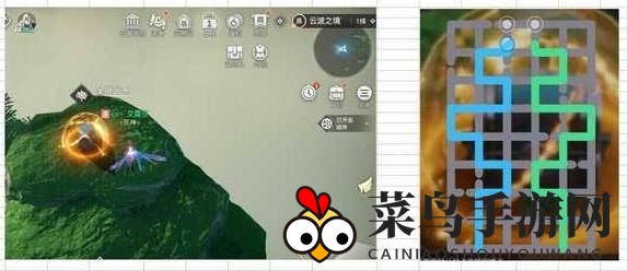 《天谕手游》云波之境星痕宝箱位置介绍