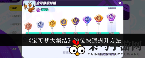 《宝可梦集结》新手玩家必看：独门段位飙升秘籍大揭秘