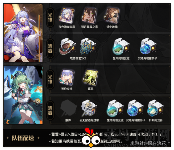 《崩坏：星穹铁道》星期日搭配景元主C玩法解析