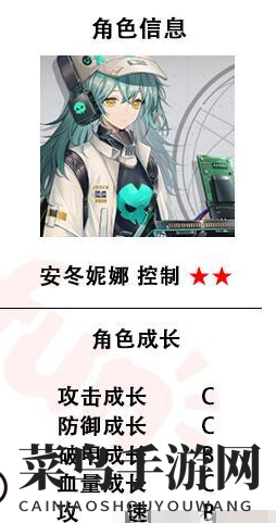 《少前：云图计划》安冬妮娜强度揭秘