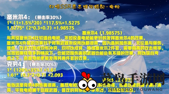 《幻塔》电枪意志搭配推荐