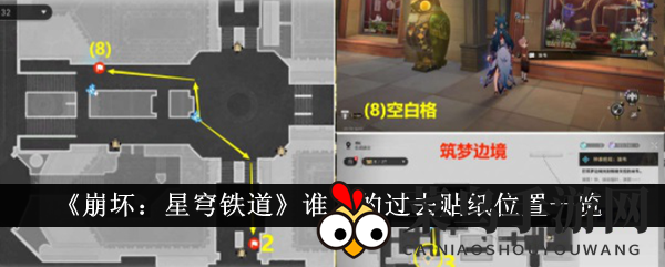 《崩坏：星穹铁道》谁人的过去贴纸位置一览