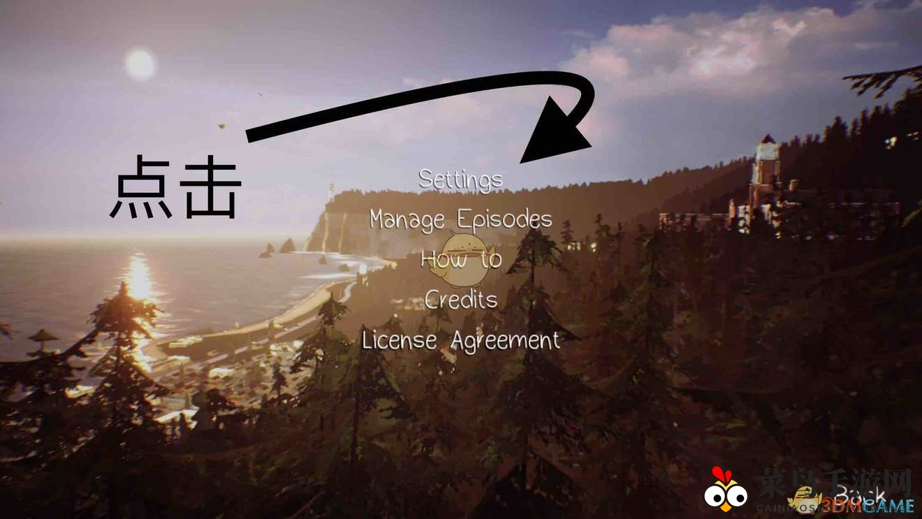 《奇异人生》手机版设置中文步骤