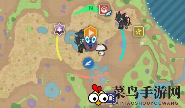 《宝可梦：朱紫》蓝之圆盘神兽位置一览