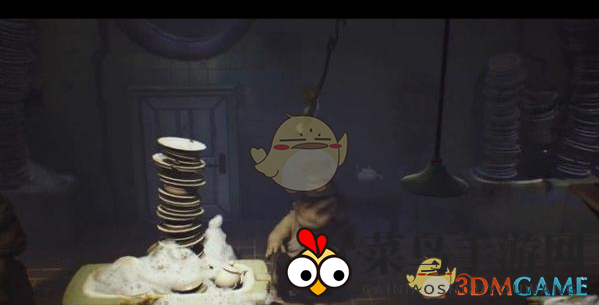 《小小梦魇》第9关胖厨子洗碗室通关攻略