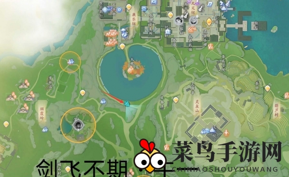 《射雕》剑飞不期午一位置攻略