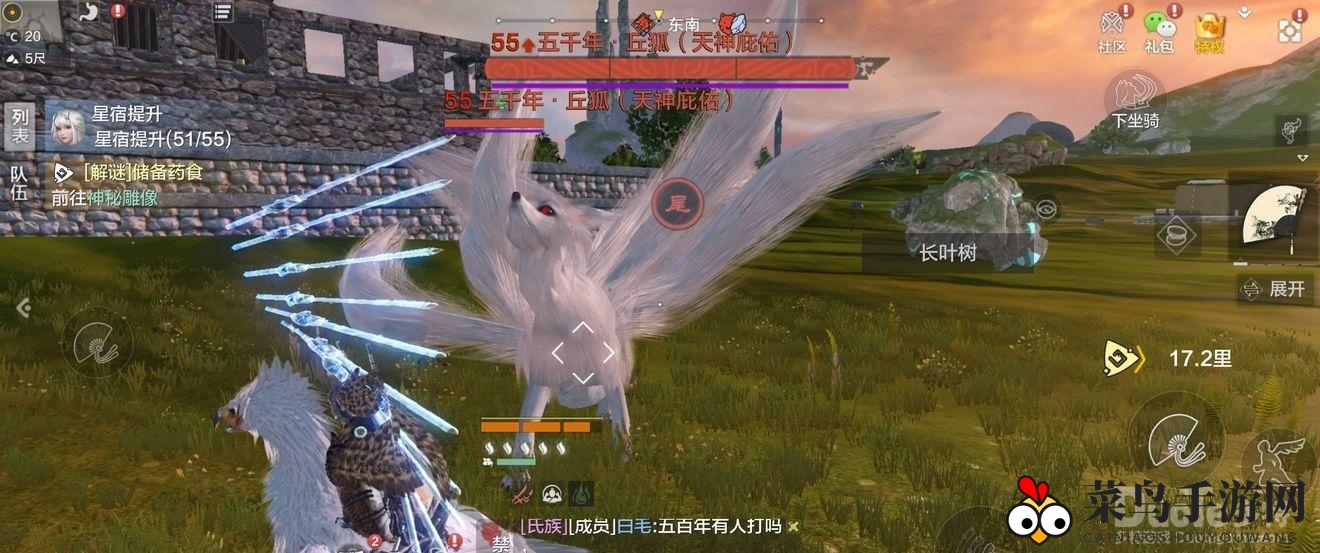 《妄想山海》神秘生物大对决，玉狐丘狐实力比拼，谁才是战斗王者？