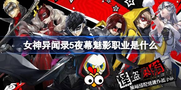 《女神异闻录5夜幕魅影》职业攻略：揭秘五大角色特性，畅游游戏新境界