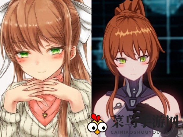 莫妮卡捏脸示例图