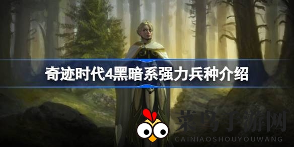《奇迹时代4》暗影军团秘籍：揭秘黑暗系高阶兵种战斗力