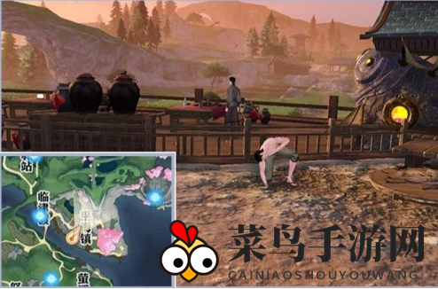 《天谕手游》平海镇东南神秘宅邸位置详解