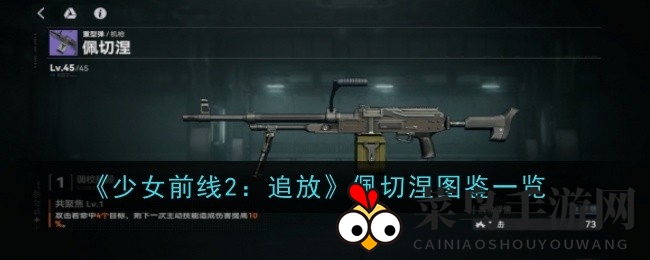 《少女前线2：追放》紫色机枪新亮点，佩切涅性能解析揭秘