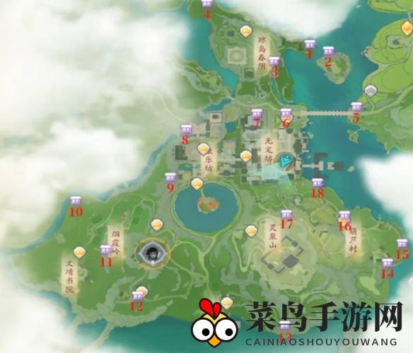 《射雕》无定坊巨门武龛位置攻略