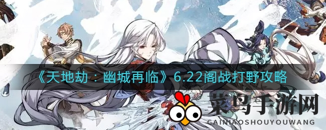 《天地劫：幽城再临》野区作战攻略大揭秘，掌握技巧轻松赢战！