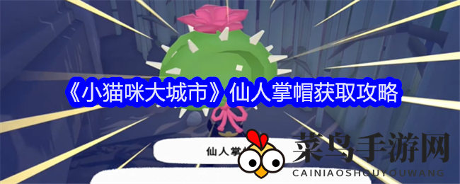 《小猫咪大城市》神秘仙人掌帽解锁秘籍，挑战探险开启时尚之旅
