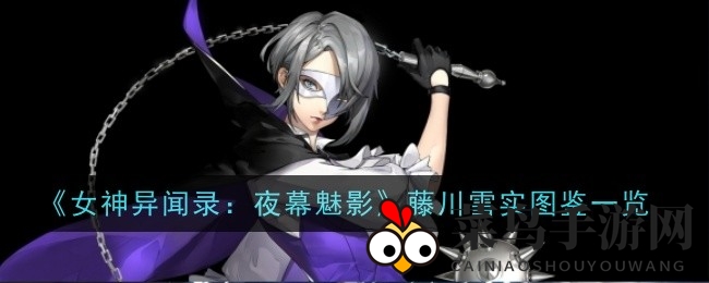 《女神异闻录：夜幕魅影》藤川雪实角色技能解析，神秘面具背后故事大揭秘