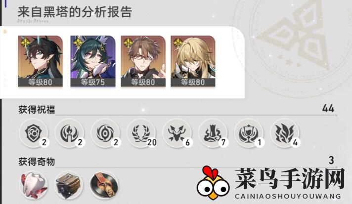 《崩坏：星穹铁道》寰宇蝗灾第四难度通关阵容