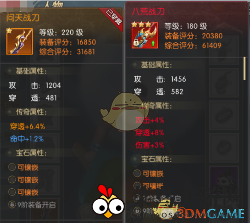 《太古封魔录》装备系统解析