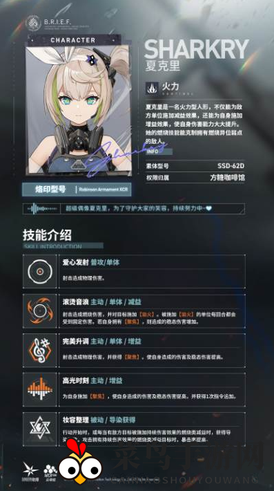 《少女前线2追放》夏克里技能解析