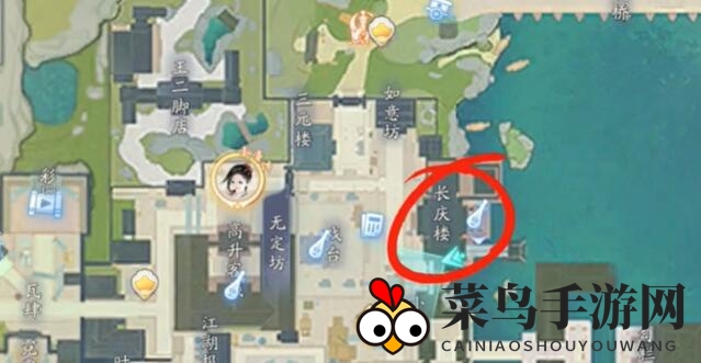 《射雕》无定坊长庆楼密室进入步骤