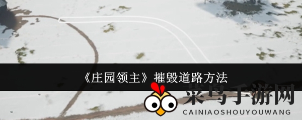 《庄园领主》轻松破坏道路方法