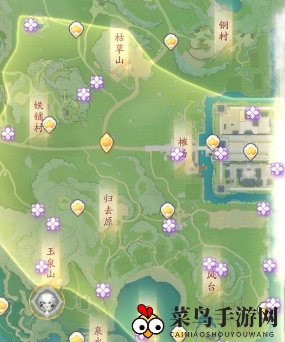 《射雕》风华通宝位置一览