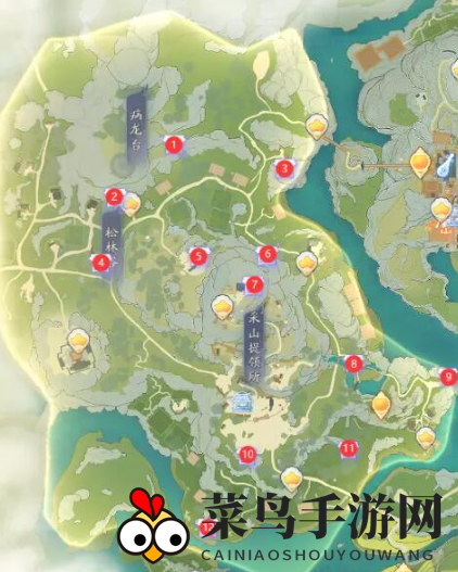 《射雕》神龛全位置攻略一览