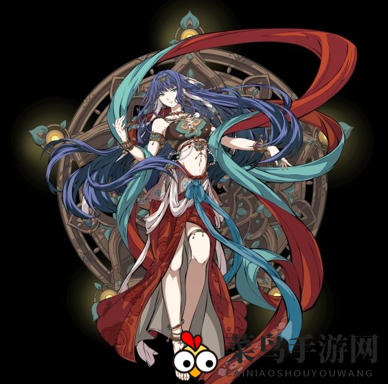 《天地劫：幽城再临》紫枫敦煌曲皮肤插画