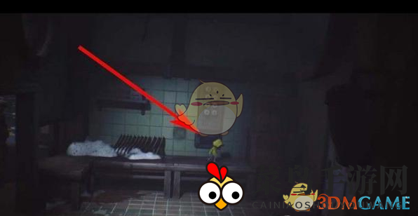 《小小梦魇》第9关胖厨子洗碗室通关攻略