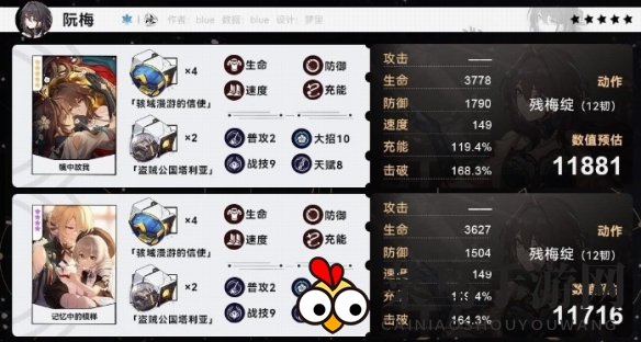 《崩坏：星穹铁道》阮梅毕业面板详览