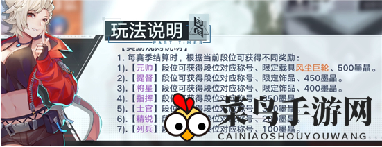 《幻塔》巅峰联赛PVP段位奖励一览