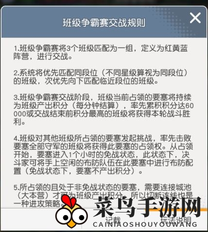 《小浣熊百将传》班级争霸玩法攻略