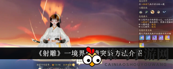 《射雕手游》化境突破揭秘：领悟之道与实战攻略，轻松升级成高手