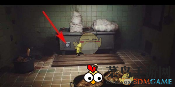 《小小梦魇》第9关胖厨子洗碗室通关攻略